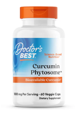 Curcumin Phytosome with Meriva, 1,000 mg, 60 Veggie Caps